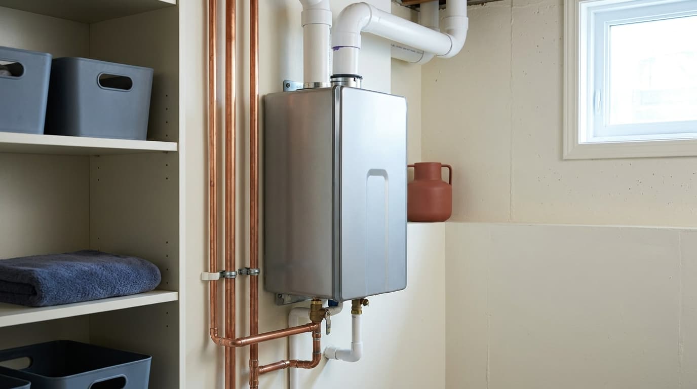 Comment fonctionne un chauffe-eau sans réservoir?