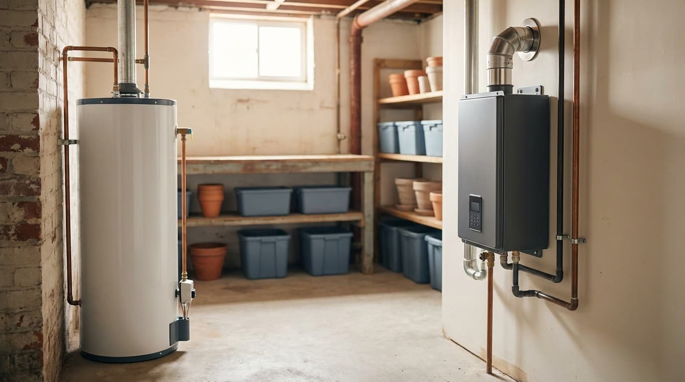 Réservoir contre sans réservoir : lequel convient à votre maison?